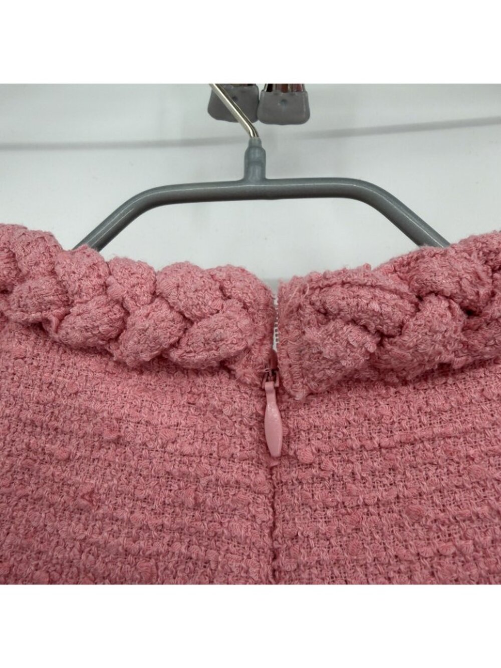 Tuckernuck Blush Peony Tweed Jackie Dress sz M Shift Mini Business Career NWT** - Picture 9 of 15